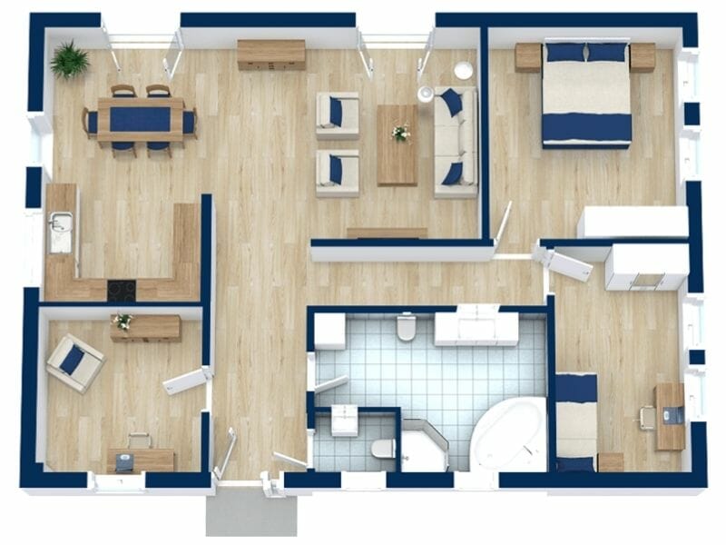 Floor Plan from RoomSketcher